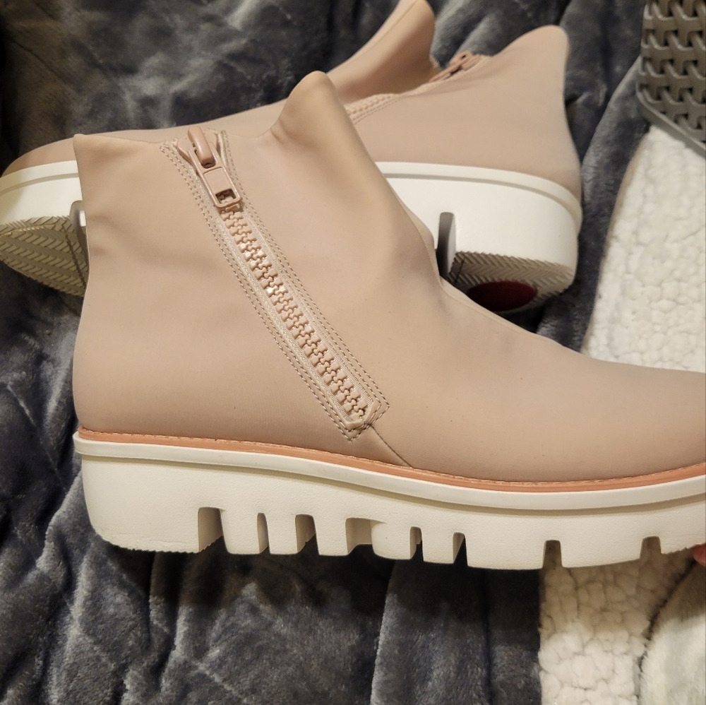 Fit Flop Peach Ankle Boots